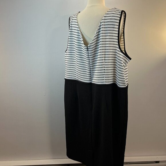 Maya Brooke Women's Sleeveless Dress and 3/4 Sleeve Jacket 2-Pc Set - Size 24W - Picture 7 of 8